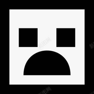 emoji_sad_square [#402]图标