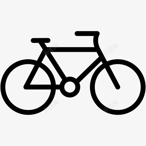 自行车运动旅行图标svg_新图网 https://ixintu.com 交通1 旅行 自行车 运动