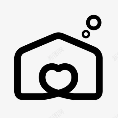 爱家盖房子修房子图标图标