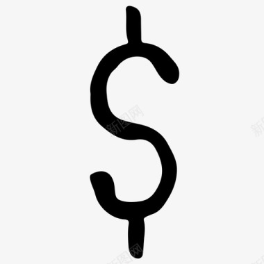 美元钞票美元符号图标图标
