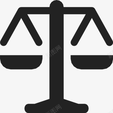 尺度正义尺度法律图标图标