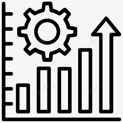 销售管理业务发展市场分析图标svg_新图网 https://ixintu.com 业务发展 市场分析 销售图 销售管理 销售预测 项目管理线图标