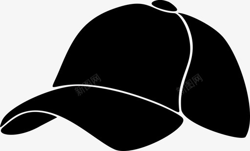 棒球帽配件帽子图标图标