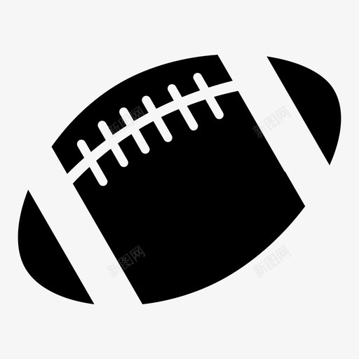 美式足球游戏体育图标svg_新图网 https://ixintu.com 体育 游戏 美式足球 贸易和商业 超级碗