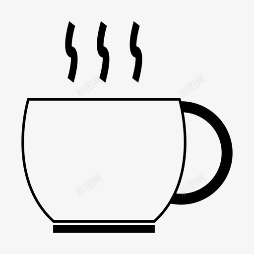 咖啡咖啡因咖啡休息时间图标svg_新图网 https://ixintu.com 咖啡 咖啡休息时间 咖啡和茶 咖啡因 热饮 饮料