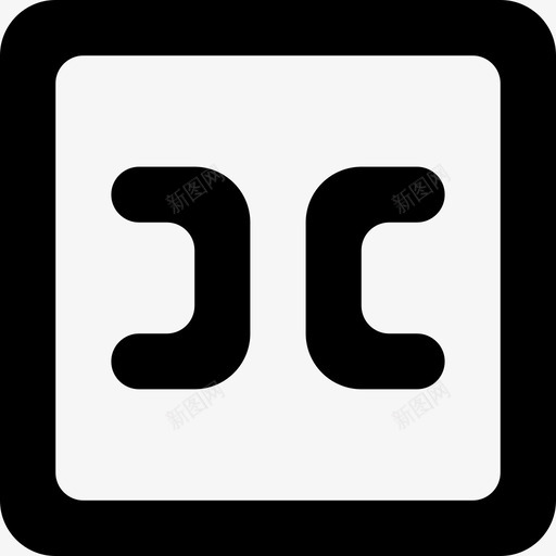 closed_box_top_view_round [#700]svg_新图网 https://ixintu.com closed_box_top_view_round [#700]