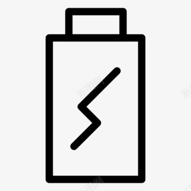 充电电池商业能源图标图标
