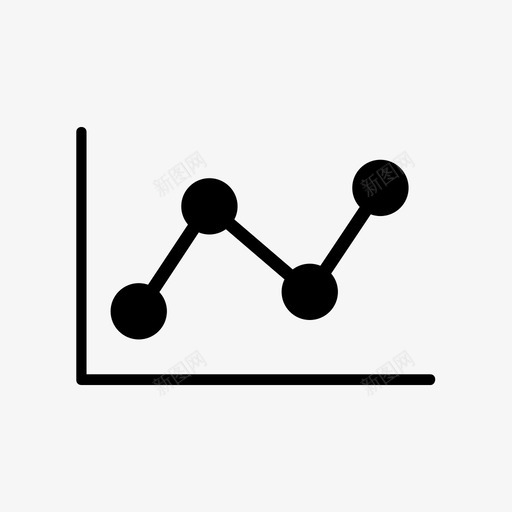 图表分析线图图标svg_新图网 https://ixintu.com 分析 图表 线图 趋势