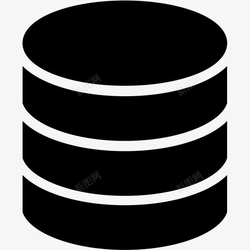 数据库代理服务器图标svg_新图网 https://ixintu.com 代理 存储 数据库 数据库服务器标志符 服务器
