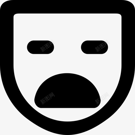 emoji_sad [#491]svg_新图网 https://ixintu.com emoji_sad [#491]