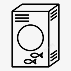 水族用品产品水族馆盒子图标高清图片