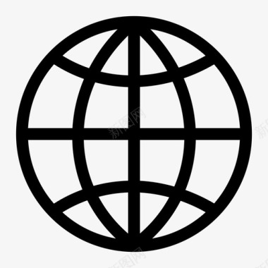 地球互联网星球图标图标