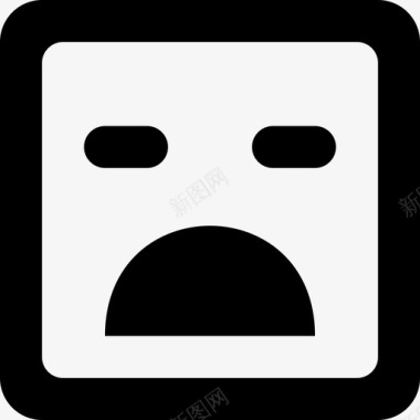 emoji_sad_square_round [#432]图标