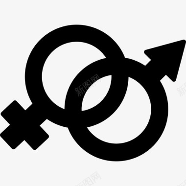 性别符号形状保健图标图标