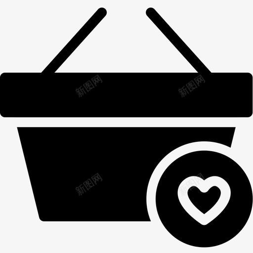 最喜欢的购物车购买电子商务图标svg_新图网 https://ixintu.com 最喜欢的购物车 电子商务 购买 购物车字形