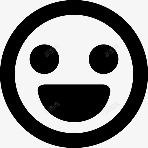 emoji_happy_circle [#550]svg_新图网 https://ixintu.com emoji_happy_circle [#550]
