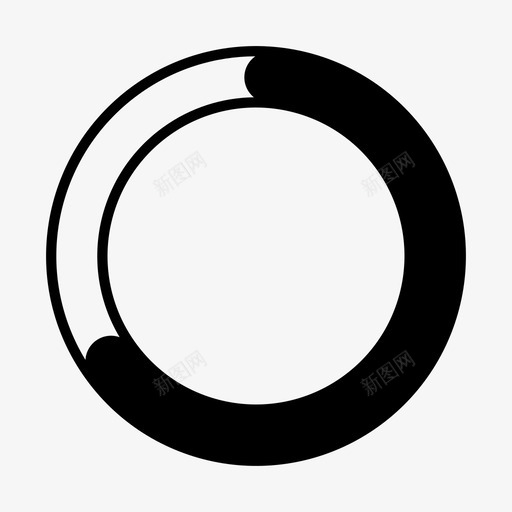 甜甜圈图表健身跟踪统计图标svg_新图网 https://ixintu.com 健身跟踪 甜甜圈图表 统计