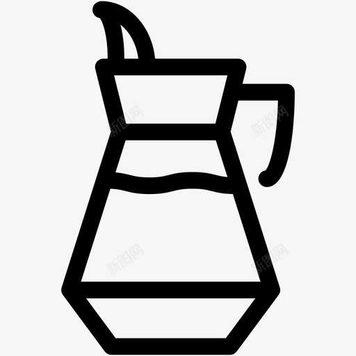 糖浆机果汁橄榄油图标svg_新图网 https://ixintu.com 厨房用具 果汁 橄榄油 糖浆机