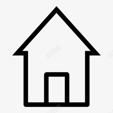家住家房子图标图标