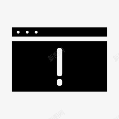 web浏览器警告internet访问联机浏览器图标图标