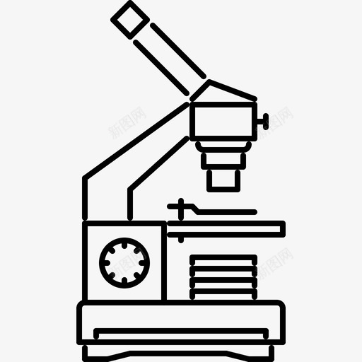 显微镜医院实验室图标svg_新图网 https://ixintu.com 医学 医学大纲64x64 医院 实验室 显微镜 研究