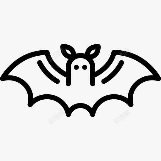 吸血鬼蝙蝠万圣节图标svg_新图网 https://ixintu.com 万圣节 万圣节主题 吸血鬼 蝙蝠