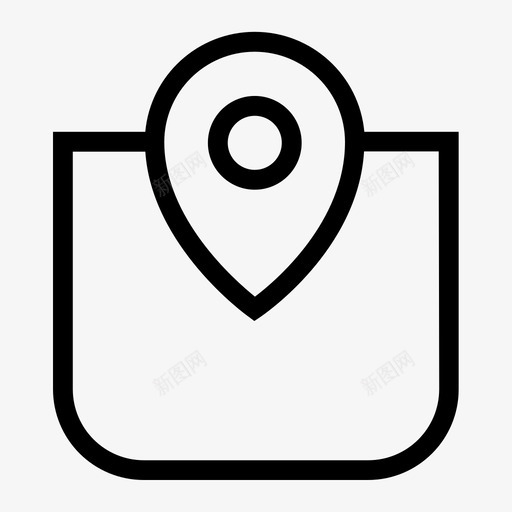 点位置地图针地点图标svg_新图网 https://ixintu.com 地图针 地点 点位置
