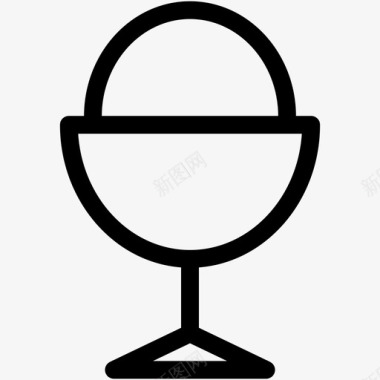 鸡蛋鸡蛋杯食物图标图标