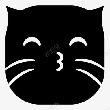 猫哨表情符号韩娜表情猫版图标图标