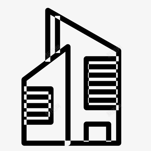 写字楼svg_新图网 https://ixintu.com 写字楼