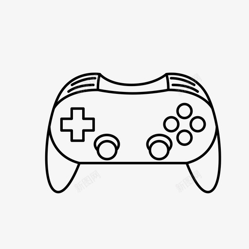 gamepad控制器游戏控制器图标svg_新图网 https://ixintu.com gamepad gamepads playstation playstationcontroller 控制器 游戏控制器 视频游戏