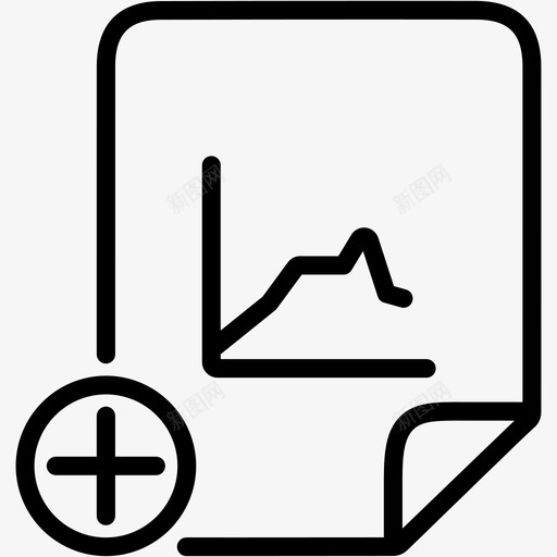 添加图表分析图表图标svg_新图网 https://ixintu.com 分析 图表 添加图表 统计