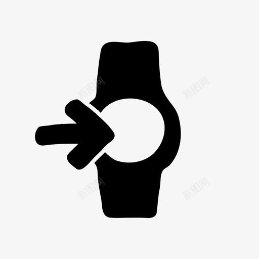 手表进口涂鸦手绘图标svg_新图网 https://ixintu.com 手绘 手绘材料设计图标 手表进口 涂鸦