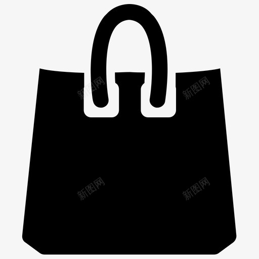 购物袋手提袋电子商务和搜索引擎优化图标svg_新图网 https://ixintu.com 手提袋 电子商务和搜索引擎优化 购物袋