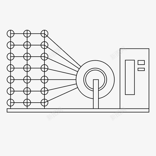 纺纱机布纺织图标svg_新图网 https://ixintu.com 工业和机械 布 纱线 纺纱机 纺织