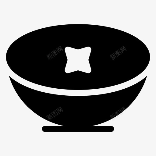 食物碗生意图标svg_新图网 https://ixintu.com 吃 混合 生意 碗 美容和温泉雕刻 食物