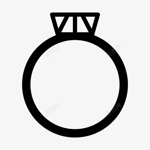 戒指钻石昂贵图标svg_新图网 https://ixintu.com 戒指 时尚 昂贵 钻石