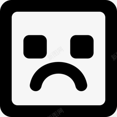emoji_sad_square_round [#429]图标