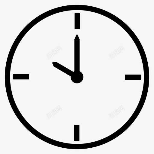 时钟10点时间图标svg_新图网 https://ixintu.com 10点 时钟 时间