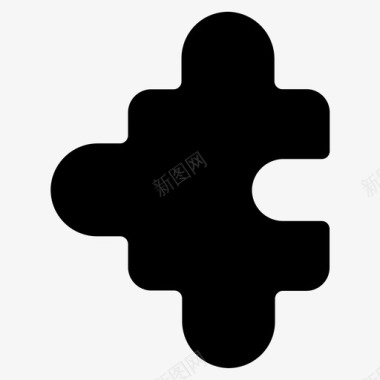 拼图块商业公司图标图标
