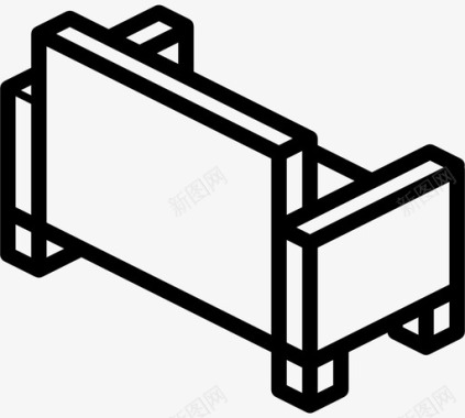 沙发家具房子图标图标