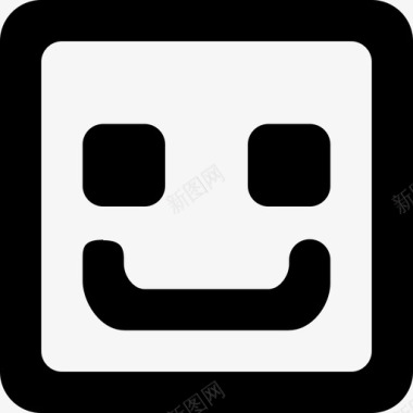 emoji_happy_square_round [#438]图标