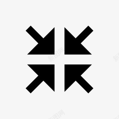 收集最小化导航图标图标