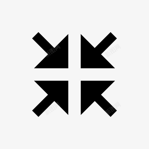 收集最小化导航图标svg_新图网 https://ixintu.com ui web web元素 web设计 导航 收集 最小化