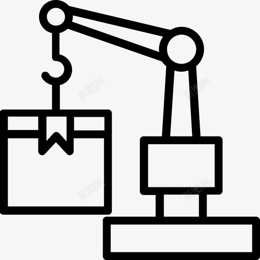 称重称重秤数字秤图标svg_新图网 https://ixintu.com 国际货运 塔机 数字秤 机械 物流起重机 物流配送线图标 称重 称重秤 称重秤数字秤机械sca 船用起重机 起重机塔