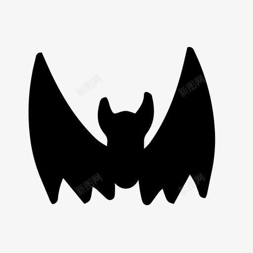 蝙蝠涂鸦蝙蝠翅膀万圣节图标svg_新图网 https://ixintu.com 万圣节 万圣节之夜 万圣节涂鸦 蝙蝠涂鸦 蝙蝠翅膀