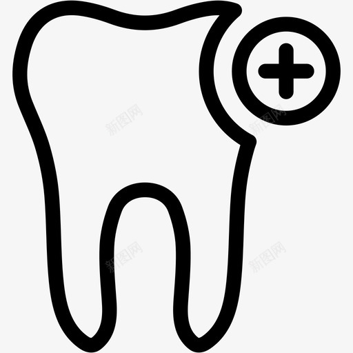 补牙牙科牙医图标svg_新图网 https://ixintu.com 医疗保健 牙医 牙科 牙齿 补牙