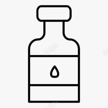化学烧杯商业图标图标