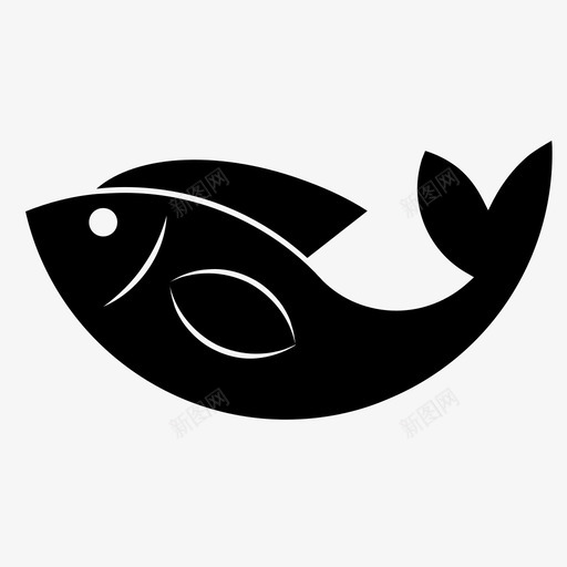 鱼动物鱼类图标svg_新图网 https://ixintu.com 动物 鱼 鱼类 鱼类收藏