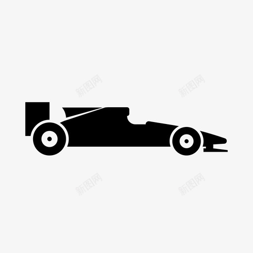 f1一级方程式赛车图标svg_新图网 https://ixintu.com f1 一级方程式赛车